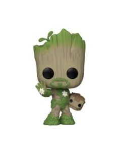 We Are Groot POP! Movies Vinyl Figure Iron Man 9 cm