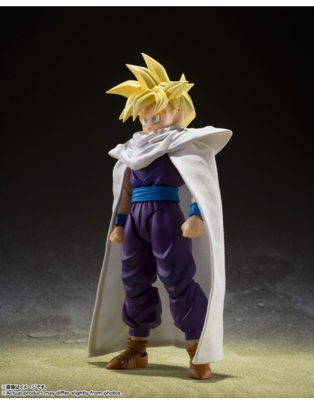 Dragon Ball Z S.H. Figuarts Action Figure Super Saiyan Son Gohan - The Warrior Who Surpassed Goku 11 cm