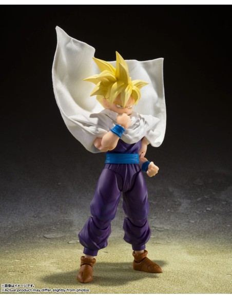 Dragon Ball Z S.H. Figuarts Action Figure Super Saiyan Son Gohan - The Warrior Who Surpassed Goku 11 cm