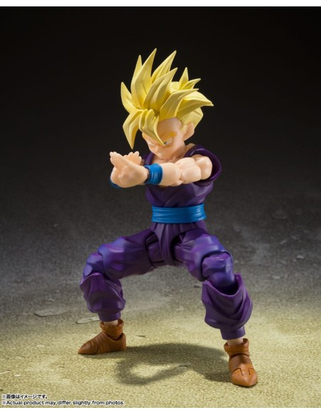 Dragon Ball Z S.H. Figuarts Action Figure Super Saiyan Son Gohan - The Warrior Who Surpassed Goku 11 cm