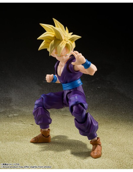 Dragon Ball Z S.H. Figuarts Action Figure Super Saiyan Son Gohan - The Warrior Who Surpassed Goku 11 cm