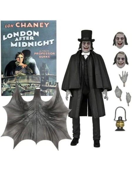 London after Midnight Action Figure Ultimate Professor Edward C. Burke 18 cm