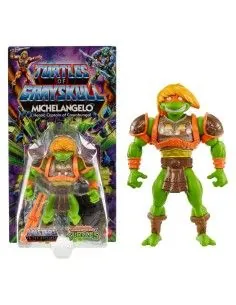 MOTU x TMNT: Turtles of Grayskull Action Figure Michelangelo 14 cm