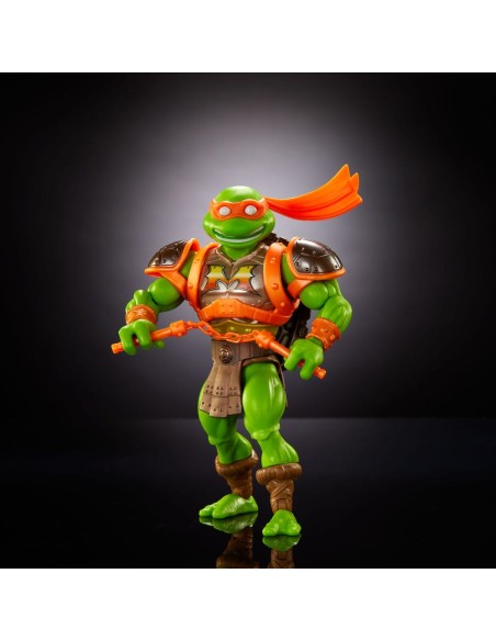 Masters x Turtles of Grayskull Michelangelo 14 cm  Mattel