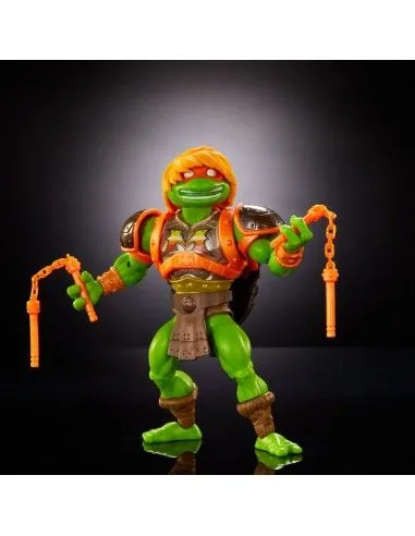 MOTU x TMNT: Turtles of Grayskull Action Figure Michelangelo 14 cm