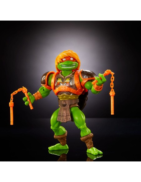 Masters x Turtles of Grayskull Michelangelo 14 cm  Mattel