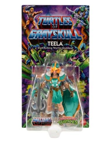 MOTU x TMNT: Turtles of Grayskull Action Figure Teela 14 cm