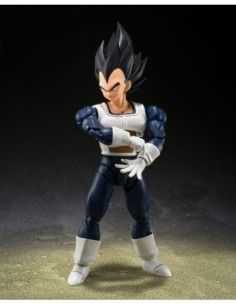 Dragon Ball S.H. Figuarts Action Figure Vegeta Old Battle Clothes 14 cm  Bandai Tamashii Nations