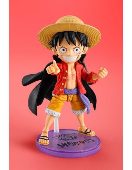 One Piece World Collactable Figures x S.H. Figuarts Action Figure Monkey D. Luffey 8 cm