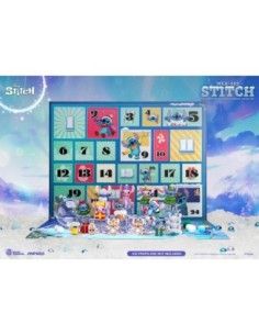 Lilo & Stitch Mini Egg Attack Advent Calendar Stitch celebration Figure Set (Cookie) 10 cm