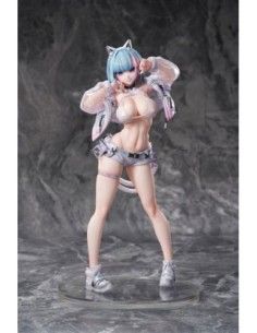 Original Character PVC Statue 1/6 Kin Mirai Nekomata Miu 26 cm