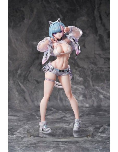 Original Character PVC Statue 1/6 Kin Mirai Nekomata Miu DX Ver. 26 cm  Bibi Buttons