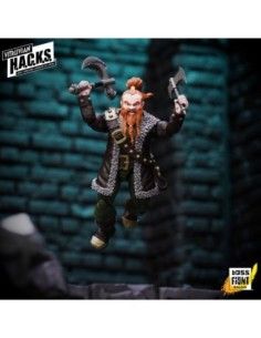 Vitruvian H.A.C.K.S. Action Figure Dwarf Mercenary Grimgrom