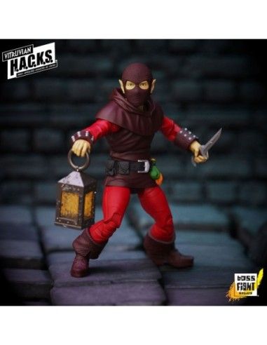 Vitruvian H.A.C.K.S. Action Figure Halfling Scout Dwynn Dellos  Boss Fight Studio