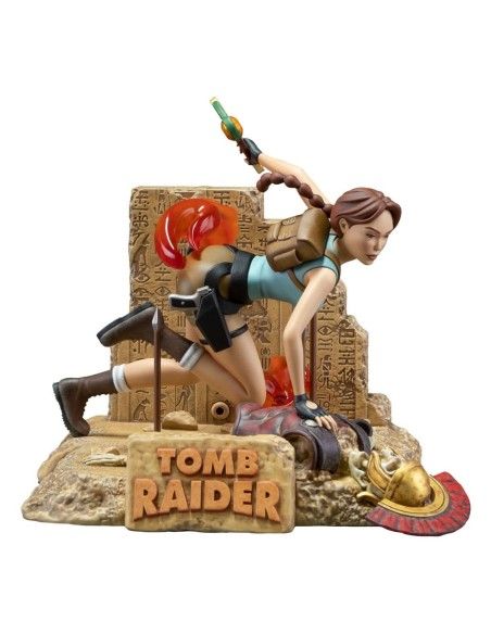 Tomb Raider 1996 PVC Statue Lara Croft Classic Era 17 cm