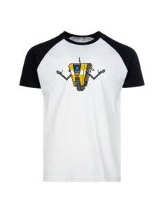 Borderlands T-Shirt Claptrap Pixel Art  DEVplus