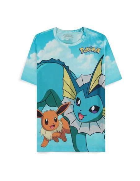 Pokémon T-Shirt Mirage AOP Eevee Evolutions