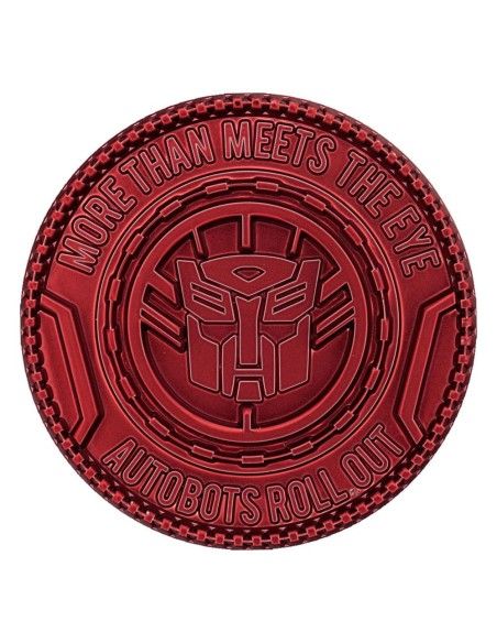 Transformers Medallion 40th Anniversary Autobot Edition