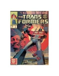 Transformers Art Print 40th Anniversary Limited Edition 42 x 30 cm  Fanattik