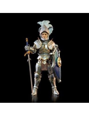 Mythic Legions: Ashes of Agbendor Actionfigur Blue Shield Solider Deluxe Builder Set  Four Horsemen Toy Design