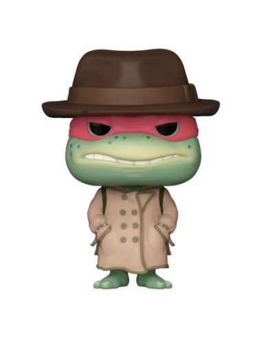 Teenage Mutant Ninja Turtles POP! Movies Vinyl Figure Raphael w/Coat & Hat 9 cm