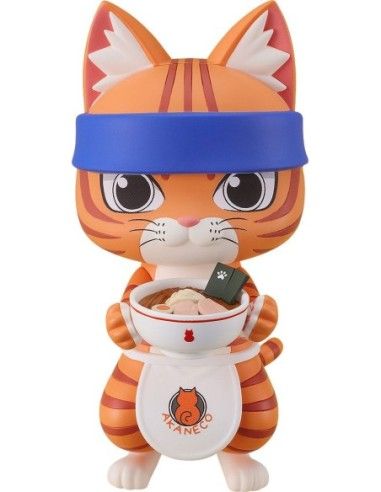 Red Cat Ramen Nendoroid Action Figure Bunzo 10 cm  Good Smile Company