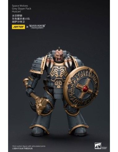 Warhammer The Horus Heresy Action Figure 1/18 Space Wolves Grey Slayer Pack Huscarl 12 cm  Joy Toy (CN)