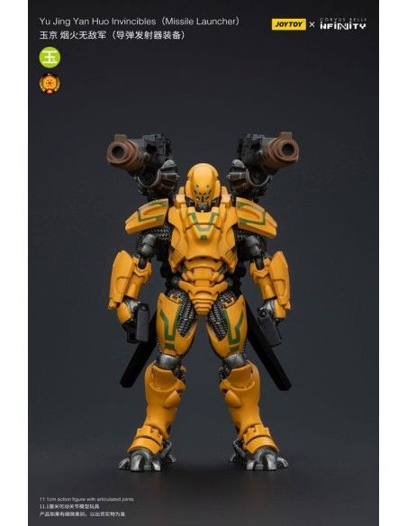 Infinity Action Figure 1/18 Yu Yuding Yan Huolnvincibles (Missile Launcher) 12 cm