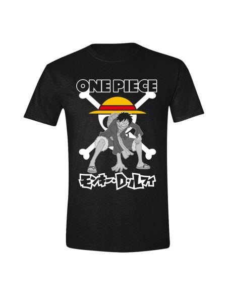 One Piece T-Shirt Luffy Skull