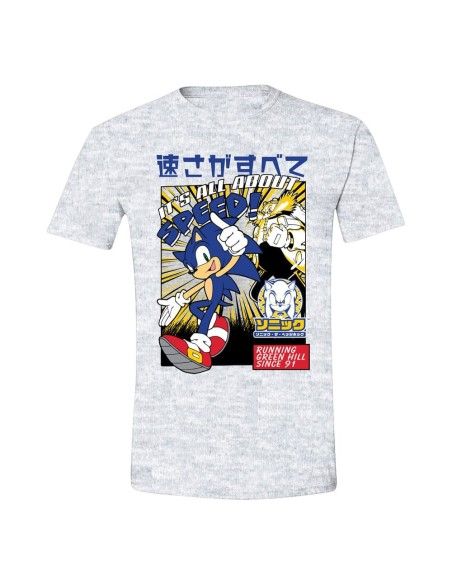 Sonic - The Hedgehog T-Shirt Sonic Comic  PCMerch