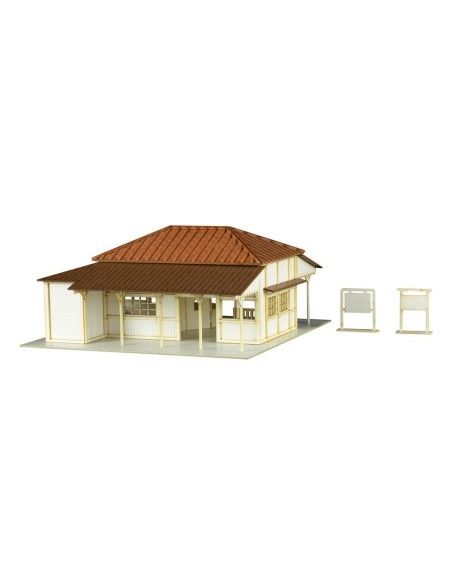 Original Character 1/150 Anitecture Paper Model Kit Station (Kominato Railway) 3 cm