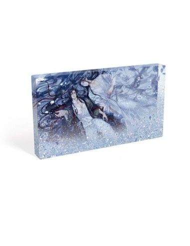 Grandmaster of Demonic Cultivation Acryl Block with Glitter Wei Wuxian & Lan Wangji Galaxy 17 x 10 cm