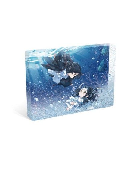 Grandmaster of Demonic Cultivation Acryl Block with Glitter Wei Wuxian & Lan Wangji Zhao Xi Chi Ver. 14 x 10 cm