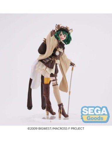 Macross Frontier FIGURIZMa PVC Statue Ranka Lee Oshare Macross Revolution Ver. 17 cm