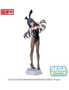 Rascal Does Not Dream of Bunny Girl Senpai PVC Statue Desktop x Decorate Collections Mai Sakurajima 17 cm  SEGA