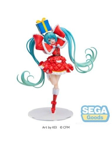 Hatsune Miku Series Luminasta PVC Statue Hatsune Miku Christmas 2024 19 cm