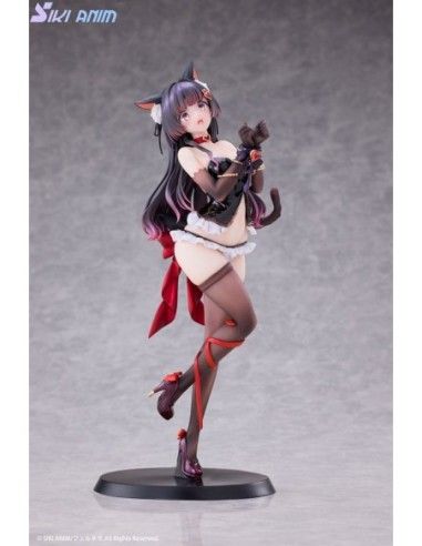 Original Character PVC Statue 1/7 Shibarare Cat Ruhuna-chan 26 cm