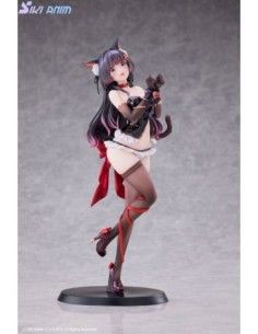 Original Character PVC Statue 1/7 Shibarare Cat Ruhuna-chan Deluxe Edition 26 cm