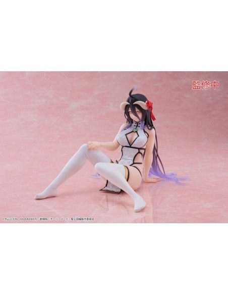 Overlord PVC Statue Desktop Cute Figure Albedo Chinese Dress Ver. 13 cm