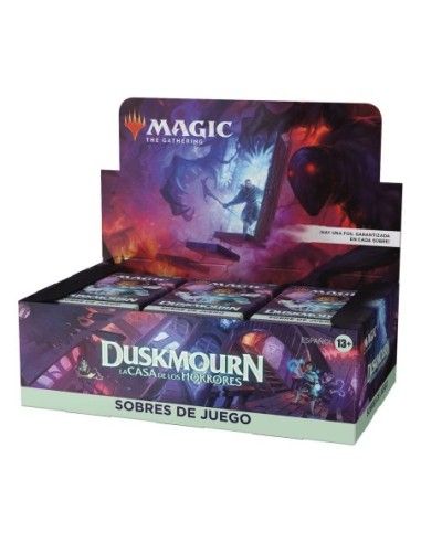 Magic the Gathering Duskmourn: La casa de los horrores Play Booster Display (36) spanish  Wizards of the Coast