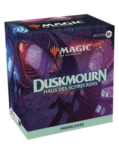 Magic the Gathering Duskmourn: Haus des Schreckens Prerelease Packs Case (15) german