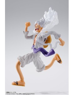 One Piece Z S.H. Figuarts Monkey D. Luffy Gear 5 15 cm  Bandai Tamashii Nations