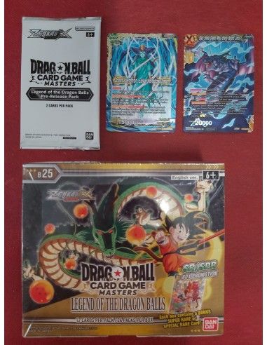 Zenkai Series Legends of the Dragon Balls Set 08 B25 ENG BT25  BANDAI CARD GAME