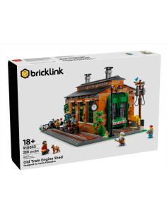 Lego Bricklink 910033 Old Train Engine Shed