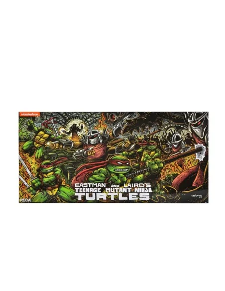 Teenage Mutant Ninja Turtles (Mirage Comics) Action Figures 4-Pack Leonardo, Raphael, Michelangelo, & Donatello 18 cm