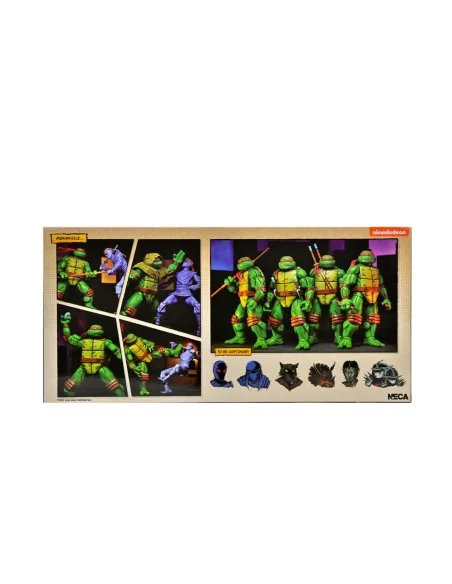 Teenage Mutant Ninja Turtles (Mirage Comics) Action Figures 4-Pack Leonardo, Raphael, Michelangelo, & Donatello 18 cm