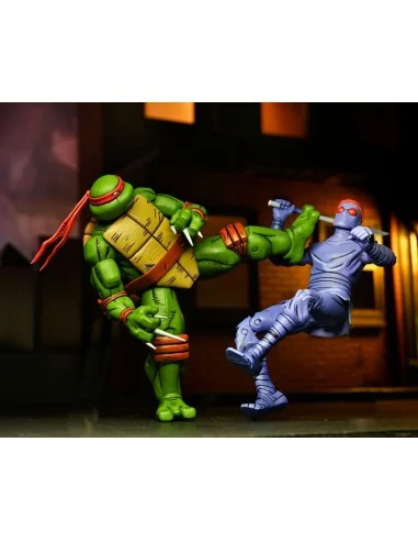 Teenage Mutant Ninja Turtles (Mirage Comics) Action Figures 4-Pack Leonardo, Raphael, Michelangelo, & Donatello 18 cm