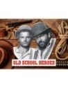 Bud Spencer & Terence Hill 3D Tin Sign Old School Heroes 45 x 45 cm  Blechwaren Fabrik Braunschweig