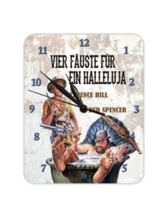 Bud Spencer & Terence Hill Wall Clock Vier Fäuste für ein Halleluja