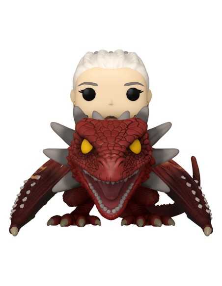 House of the Dragon POP! Rides Deluxe Vinyl Rhaenys Targaryen with Meleys 9 cm  Funko